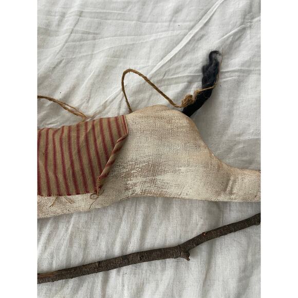Primitive Antiqued Handmade Americana Hobby Horse - Picture 3 of 4
